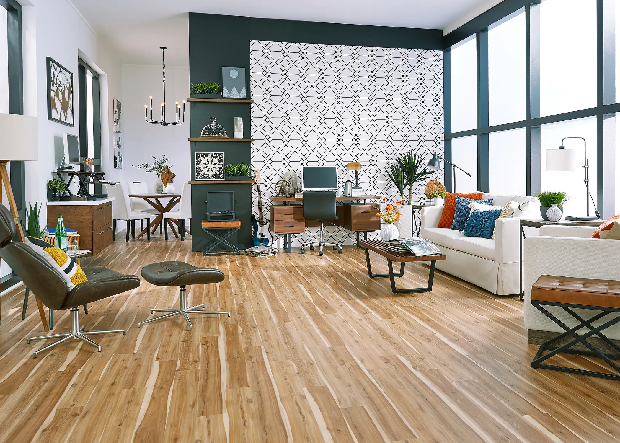 piso flutuante laminado